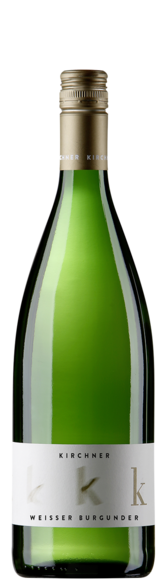 Weißer Burgunder  fruchtig (1 Liter), Literweine, Weingut Kirchner